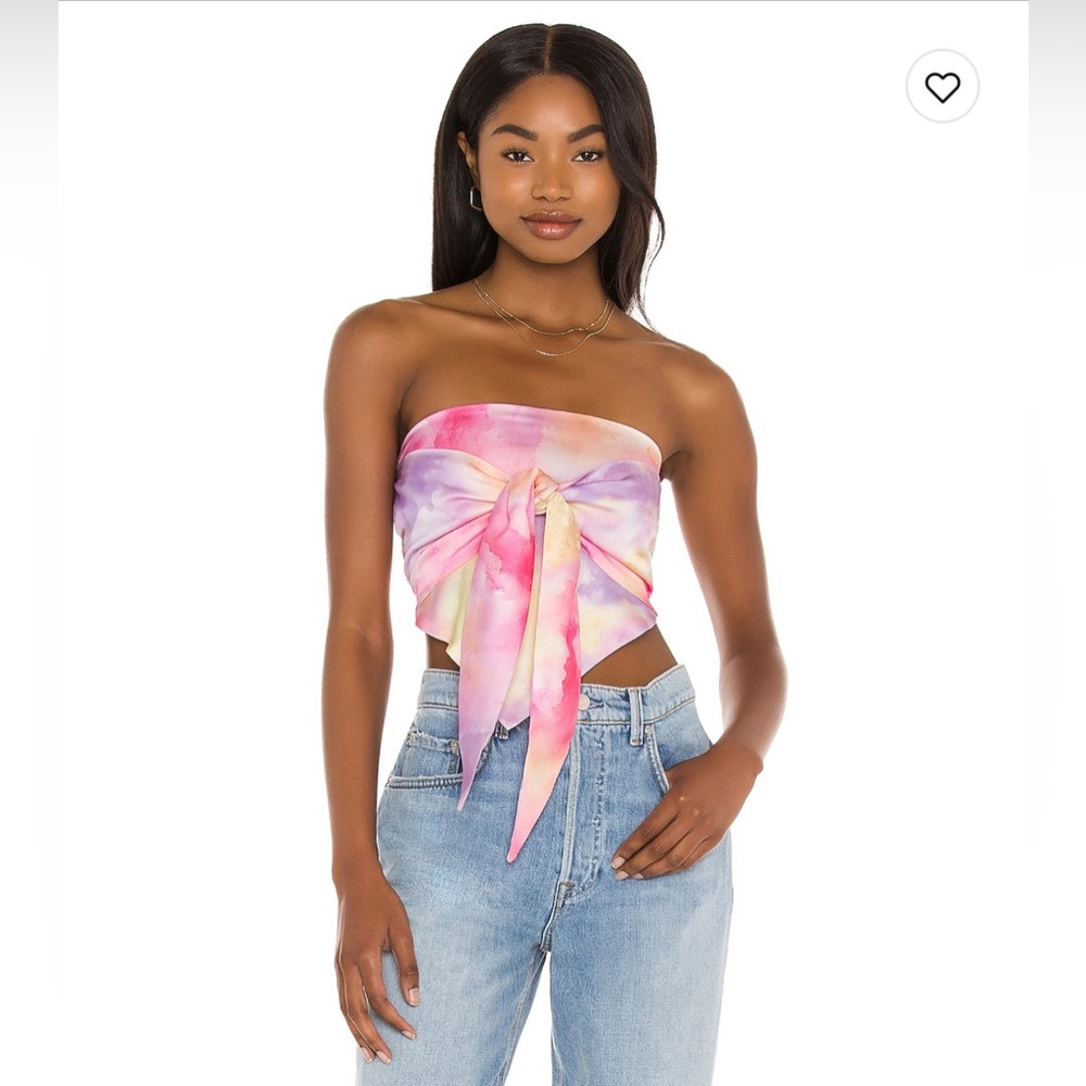 Strapless top